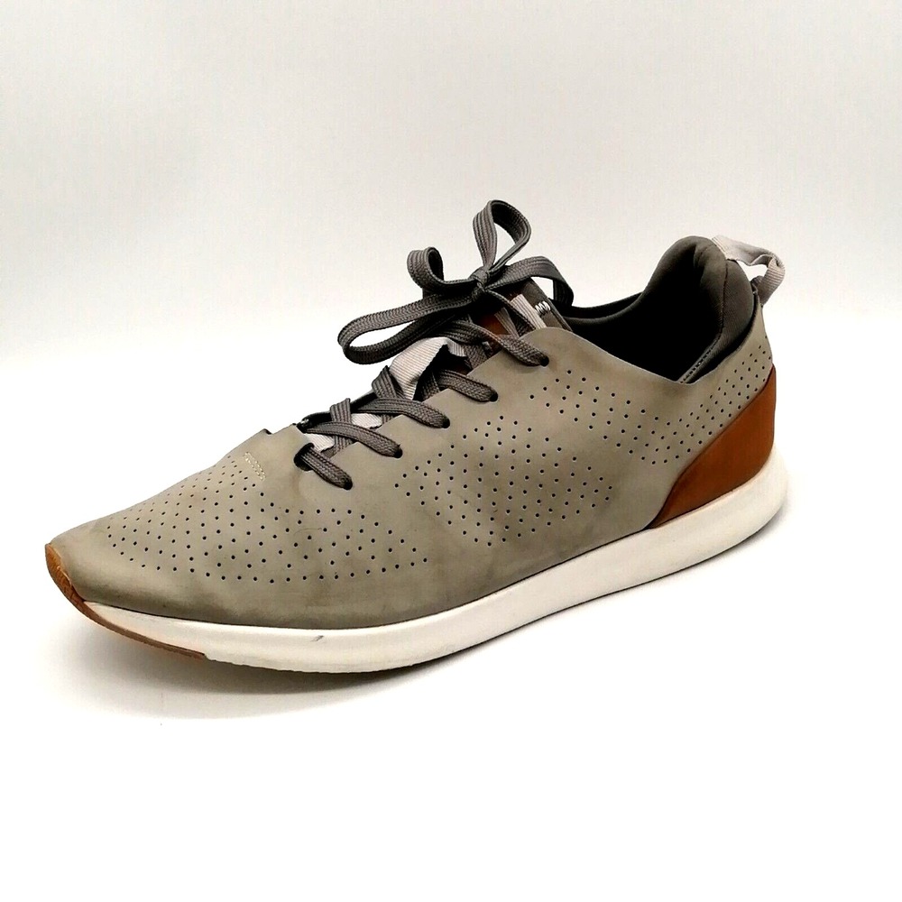 Steve Madden Shoes Mens Sneaker Brixx Gray Flat‎ Heel Cushioned Insole 11.5